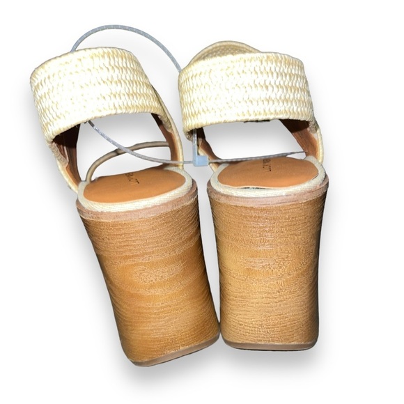 ✅LUCKY BRAND Delukah Womens Ankle Strap Slingback Wedge Sandals Sz 8.5 - Picture 5 of 7